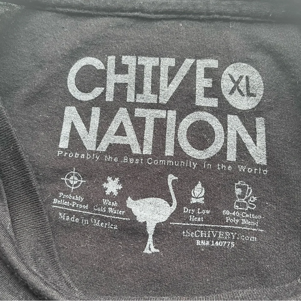 Alabama Chivers Men's Black Graphic T-Shirt XL